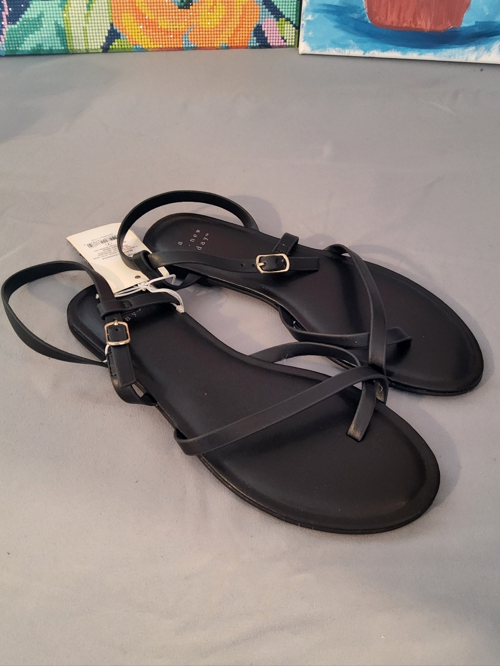 a new day Alexandra Ankle Strap Sandals